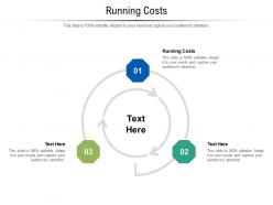 Running costs ppt powerpoint presentation pictures styles cpb