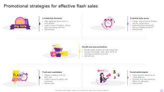 Running Flash Sales Campaign Promotional Strategies For Effective Flash Sales