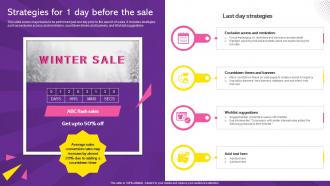 Running Flash Sales Campaign Strategies For 1 Day Before The Sale