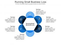 Running small business loss ppt powerpoint presentation infographic template portfolio cpb
