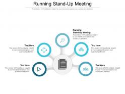 Running stand up meeting ppt powerpoint presentation ideas graphic images cpb
