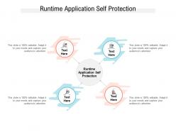 Runtime application self protection ppt powerpoint presentation summary infographic template cpb