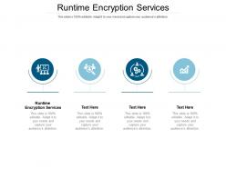 Runtime Encryption Services Ppt Powerpoint Presentation Layouts ...