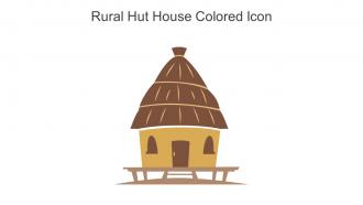 Rural Hut House Colored Icon In Powerpoint Pptx Png And Editable Eps Format