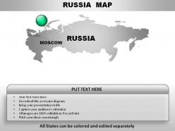 Russia country powerpoint maps