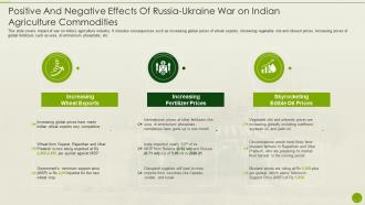 Russia Ukraine War Impact On Agriculture Industry Positive Negative Effects Russia Ukraine Indian