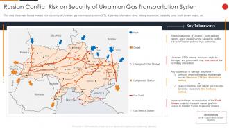 Russia Ukraine War Impact On Gas Industry Security Ukrainian Transportation System