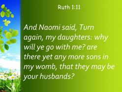 Ruth 1 11 am i going to have any powerpoint church sermon