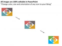 Rx four staged circle of icons diagram flat powerpoint design