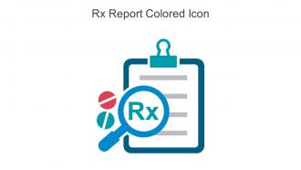 Rx Report Colored Icon In Powerpoint Pptx Png And Editable Eps Format