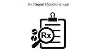 Rx Report Monotone Icon In Powerpoint Pptx Png And Editable Eps Format