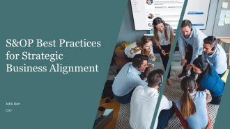 S And OP Best Practices For Strategic Business Alignment PPT Guidelines AT