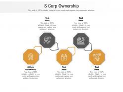 S corp ownership ppt powerpoint presentation show pictures cpb