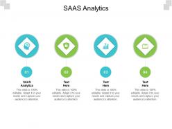 Saas analytics ppt powerpoint presentation model graphics pictures cpb