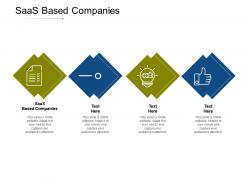 Saas based companies ppt powerpoint presentation infographic template slideshow cpb