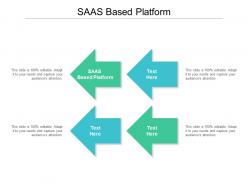 Saas based platform ppt powerpoint presentation visual aids portfolio cpb
