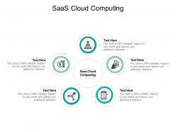 Saas cloud computing ppt powerpoint presentation outline guidelines cpb