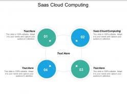 Saas cloud computing ppt powerpoint presentation pictures visuals cpb