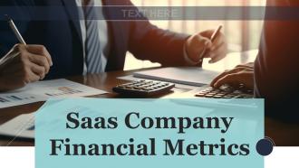 Saas Company Financial Metrics powerpoint presentation and google slides ICP