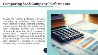 Saas Company Financial Metrics powerpoint presentation and google slides ICP Interactive Content Ready