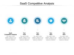 Saas competitive analysis ppt powerpoint presentation introduction cpb