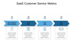 Saas customer service metrics ppt powerpoint presentation show styles cpb