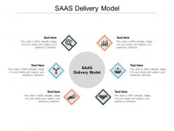 Saas delivery model ppt powerpoint presentation ideas deck cpb