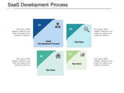 Saas development process ppt powerpoint presentation portfolio background image cpb