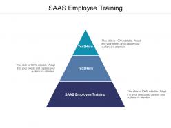 Saas employee training ppt powerpoint presentation model example cpb
