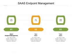 Saas endpoint management ppt powerpoint presentation model professional cpb