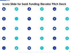 Saas funding elevator pitch deck ppt template