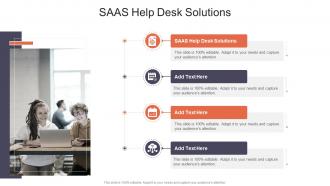 SAAS Help Desk Solutions In Powerpoint And Google Slides Cpb