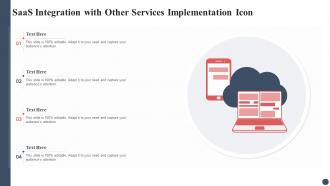 Saas Integration With Other Services Implementation Icon