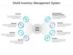 Saas inventory management system ppt powerpoint presentation icon skills cpb