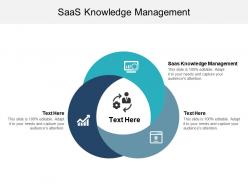 Saas knowledge management ppt powerpoint presentation gallery display cpb