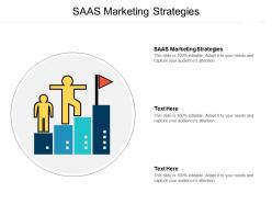 Saas marketing strategies ppt powerpoint presentation infographics visuals cpb