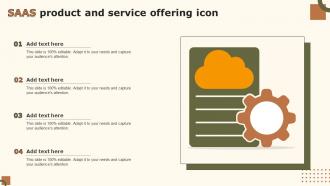 SAAS Product And Service Offering Icon