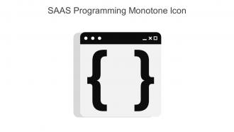 SAAS Programming Monotone Icon In Powerpoint Pptx Png And Editable Eps Format
