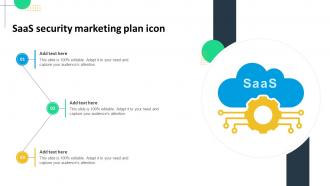 SaaS Security Marketing Plan Icon
