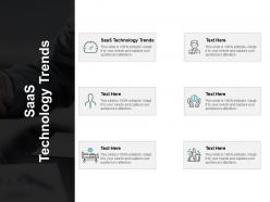 Saas technology trends ppt powerpoint presentation rules cpb