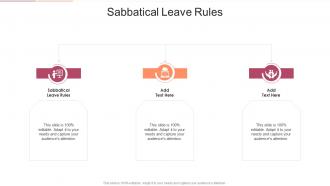 Sabbatical Leave Rules In Powerpoint And Google Slides Cpb