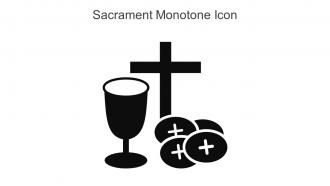 Sacrament Monotone Icon In Powerpoint Pptx Png And Editable Eps Format