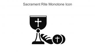 Sacrament Rite Monotone Icon In Powerpoint Pptx Png And Editable Eps Format