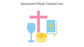 Sacrament Ritual Colored Icon In Powerpoint Pptx Png And Editable Eps Format
