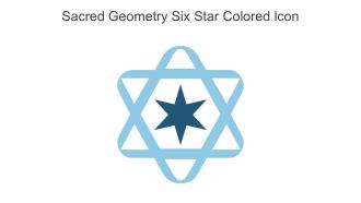 Sacred Geometry Six Star Colored Icon In Powerpoint Pptx Png And Editable Eps Format