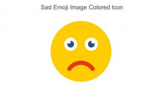 Sad Emoji Image Colored Icon In Powerpoint Pptx Png And Editable Eps Format
