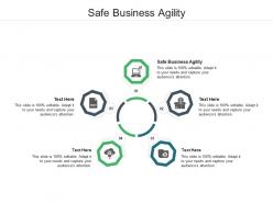 Safe business agility ppt powerpoint presentation pictures maker cpb