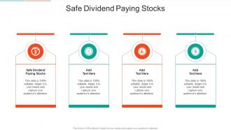 Safe Dividend Paying Stocks In Powerpoint And Google Slides Cpb