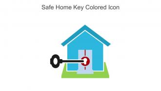 Safe Home Key Colored Icon In Powerpoint Pptx Png And Editable Eps Format