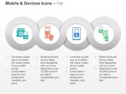 Safe memory card safety shield lock data safe login ppt icons graphics